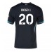 Maillot de foot Liverpool Diogo Jota #20 Extérieur vêtements 2024-25 Manches Courtes